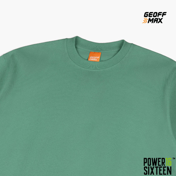 Geoff Max - Heavyweight 16s (Power16) - Based SS 16 Hunter Green | Kaos Polos T Shirt Pria Wanita