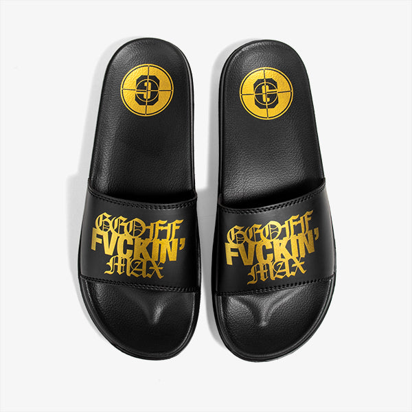 Geoff Max - Bommin Black Gold | Sandals Slipper | Sandal Selop | Sandal