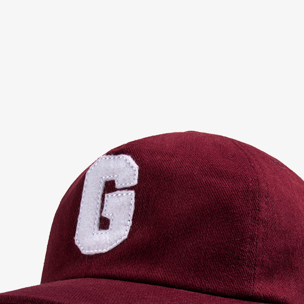 Cuci Gudang - Last Stock - Geoff Max - Gilly Maroon | Hat | Cap | Snapback & Polo | Topi Pria Wanita