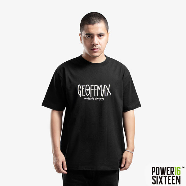 Geoff Max - Heavyweight 16s (Power16) - Grind SS 16 Black | T-Shirt | Kaos | Lengan Pendek | Kaos Pria Wanita