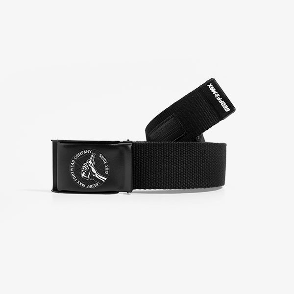 Geoff Max - Margrave Black | Belt | Ikat Pinggang | Gesper | Sabuk Pria