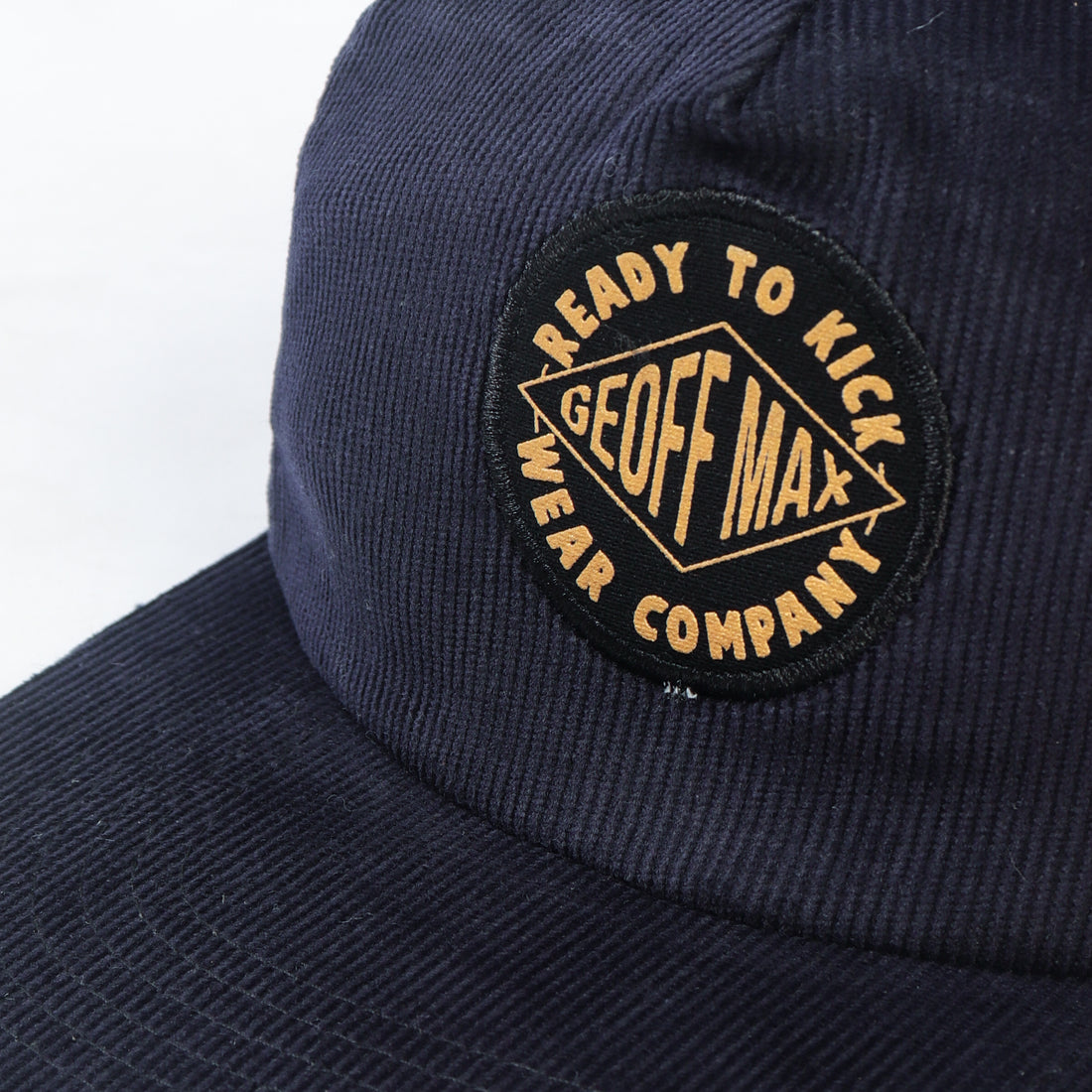 Cuci Gudang - Last Stock - Geoff Max - Sarveron Navy | Hat | Cap | Snapback & Polo | Topi Pria Wanita