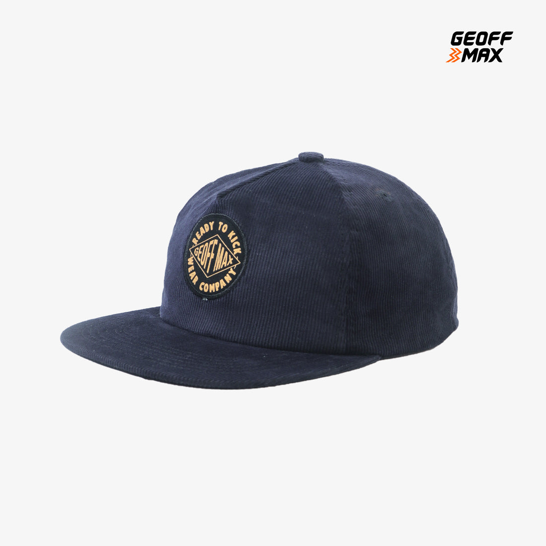 Cuci Gudang - Last Stock - Geoff Max - Sarveron Navy | Hat | Cap | Snapback & Polo | Topi Pria Wanita