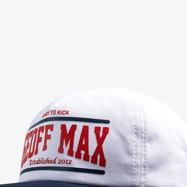 Cuci Gudang - Last Stock - Geoff Max - Sicarios White | Hat | Cap | Snapback & Polo | Topi Pria Wanita