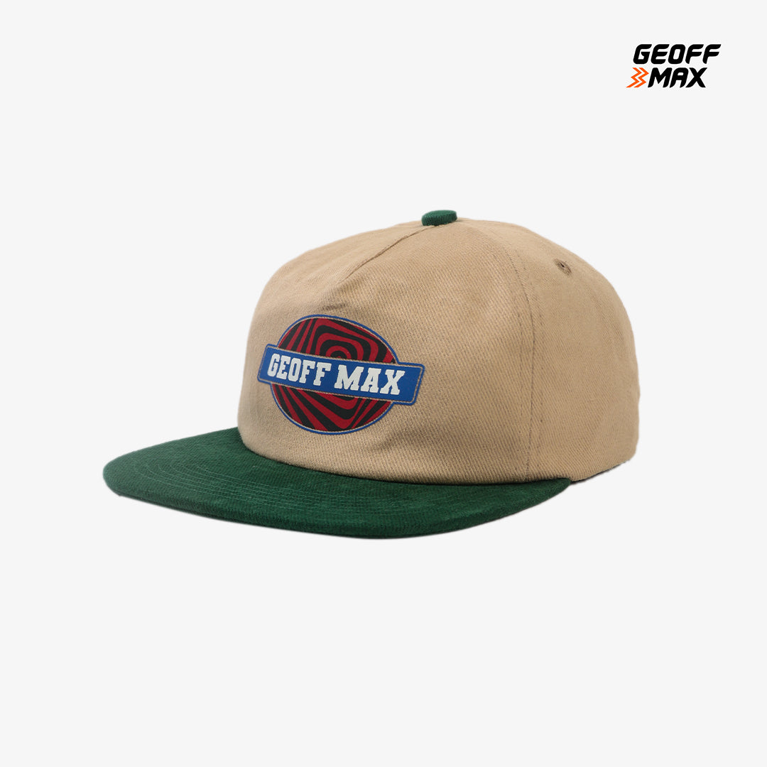 Cuci Gudang - Last Stock - Geoff Max - Wildy Cream Green | Hat | Cap | Snapback & Polo | Topi Pria Wanita