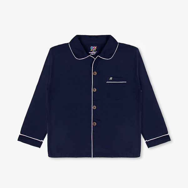 Gin Pajamas Long Navy