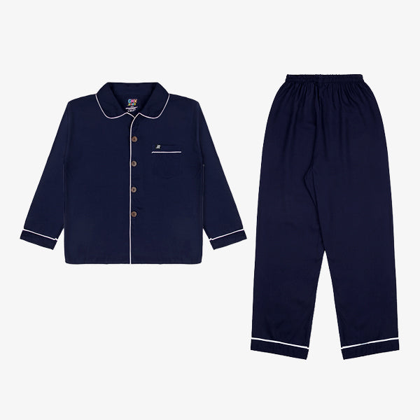 Gin Pajamas Long Navy