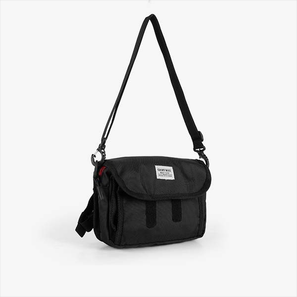 Geoff Max - Machine Black SB | Sling Bags | Tas Selampang | Waistbag | Tas Pria Wanita