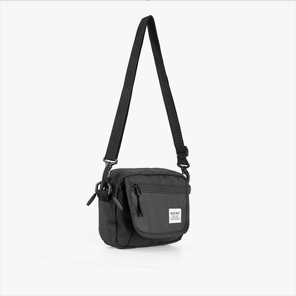 Geoff Max - Bardi Black SB | Sling Bags | Tas Selampang | Waistbag | Tas Pria Wanita